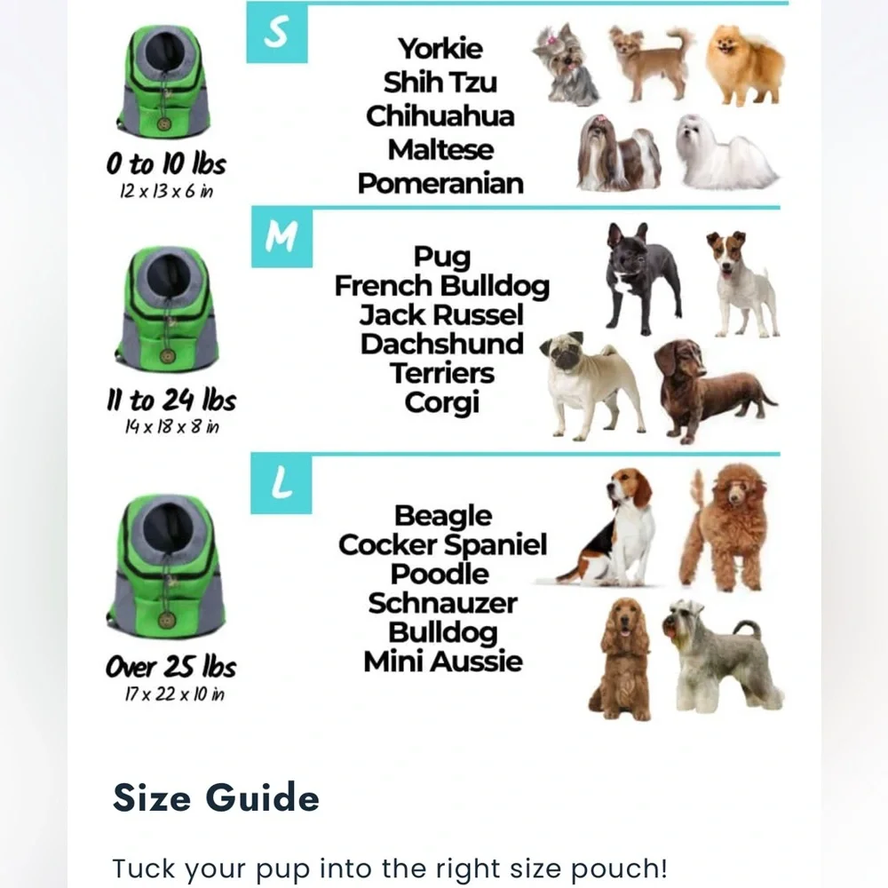 Dog Backpack Carrier